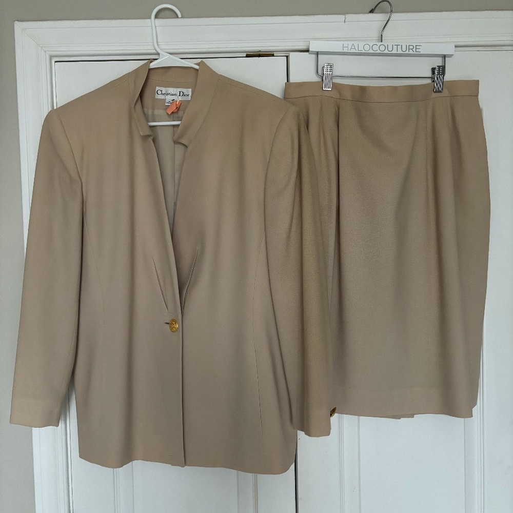 Vintage Christian Dior women’s suit